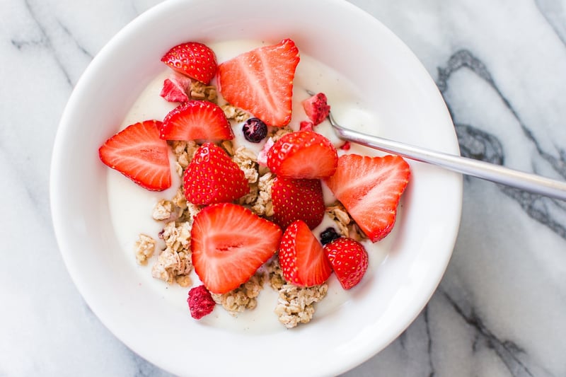 Yogurt with Fruits